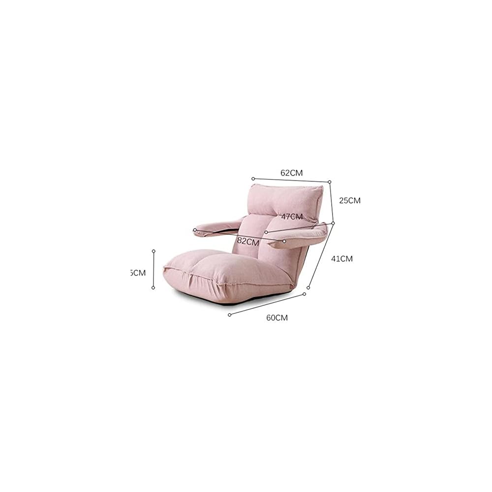 Recliner Chair Folding Chaise Living Room Furniture Reclining Leisure Floor Foldable Relax Sofa