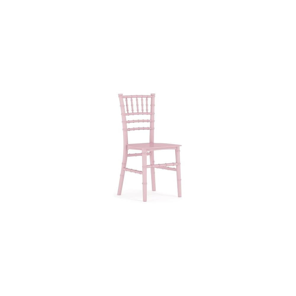 Flash Furniture Child’s Transparent Crystal Resin Party and Event Chiavari Chair for Commercial & Residential Use