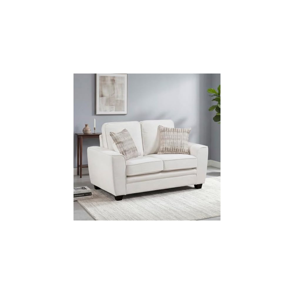 Lexicon Chenille Upholstered Accent Chair with Track Arms, Taupe