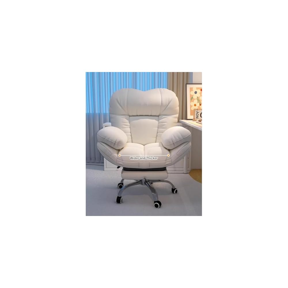 Comfortable Video Gaming Chair - Gaming Chair Lift Lazy Sofa Recliner Chair for Bedroom, Living Room, Home Office - Desk Chairs Armchair