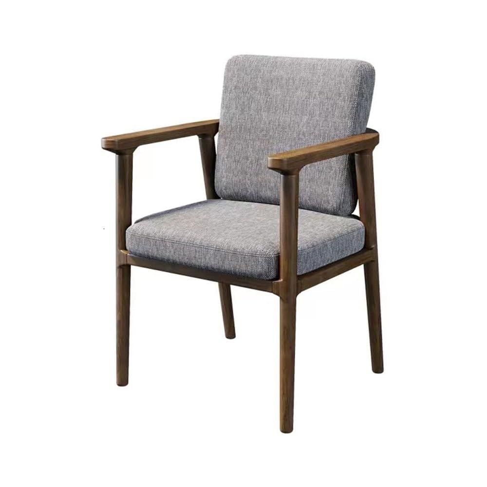 Wooden Dining Chair Table Kitchen Designer Arm Living Room Balcony Office Household Items