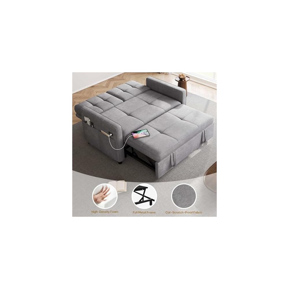 YITAHOME 55" Convertible Sofa Bed