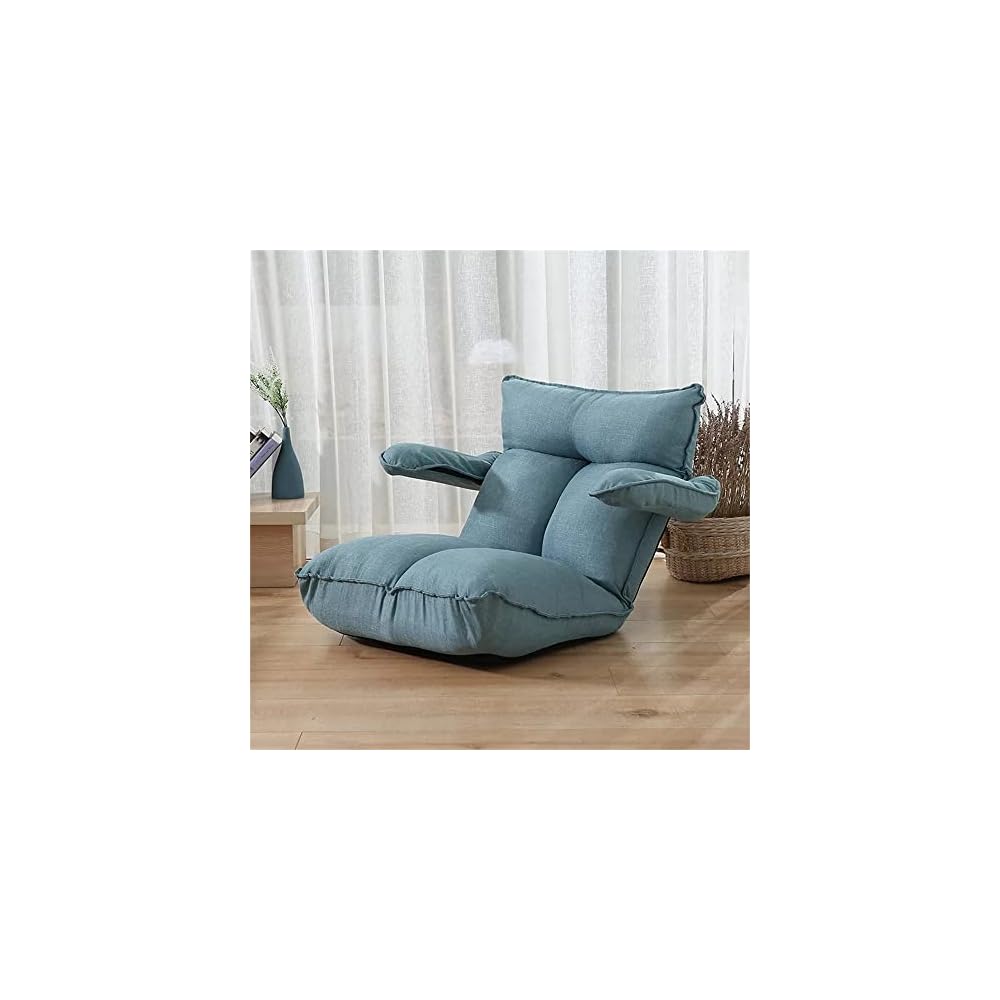 Recliner Chair Folding Chaise Living Room Furniture Reclining Leisure Floor Foldable Relax Sofa