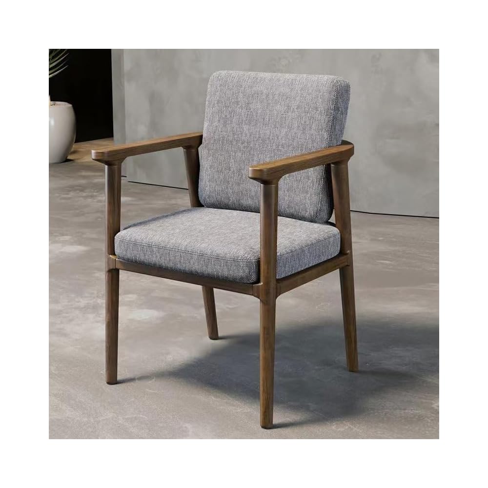 Wooden Dining Chair Table Kitchen Designer Arm Living Room Balcony Office Household Items