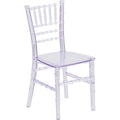Flash Furniture Child’s Transparent Crystal Resin Party and Event Chiavari Chair for Commercial & Residential Use